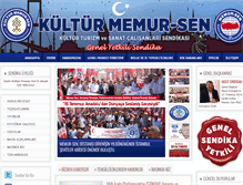 Tablet Screenshot of kulturmemursen.org.tr